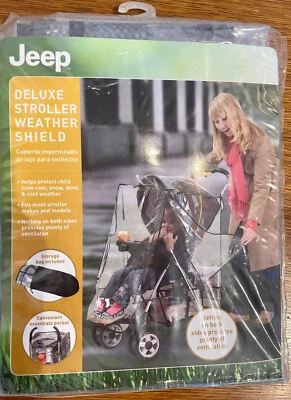 Jeep Stroller Rain Cover-BRA ND NEW, Weather Shield Universal - Image 1 of 2