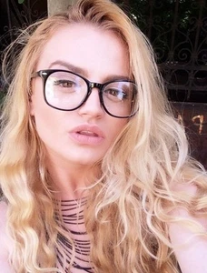 60's Retro Vintage Black Round Oval Clear Lenses Women Large Eyeglasses Eyewear - Picture 1 of 1