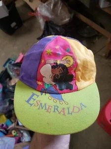 Vintage Disney Esmeralda - Hunchback of Notre Dame Kids Hat Movie Park Cap AQ - Picture 1 of 5