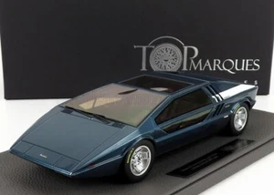 Topmarques 1/18 Maserati Boomerang 1972 Light Blue Met TOP105C - Picture 1 of 7