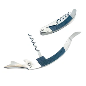 2 Pcs Trudeau Multi Tool Waiter's Friend Corkscrew, Bottle Opener, Foil Cutter - Picture 1 of 8