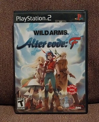 Wild Arms: Alter Code F PS2 NO ANIME DISC, MANUAL INCLUDED! VERY NICE! TESTED!!! - Image 1 of 3