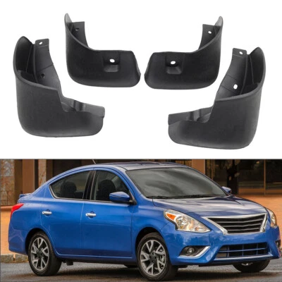 Wheel Mud Flaps Splash Guards For Nissan Versa Sedan 2011-2019  - Image 1 of 4