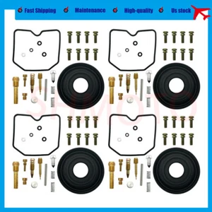 4SET For KAWASAKI ZRX1200 /R/S 2001-2003 carburetor repair kit plunger diaphragm - Picture 1 of 5