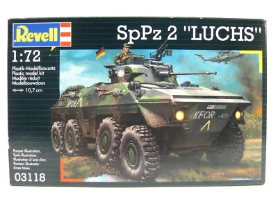 Revell model kit. Military 1:72 "SpPz 2 Luchs " 03118 ,Plastic kit sealed. - Image 1 of 4