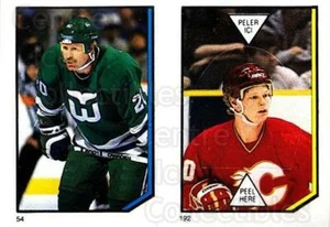 1986-87 O-Pee-Chee Stickers #054-192 John Anderson, Gary Suter - Picture 1 of 1