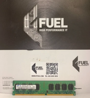 Samsung  1GB DDR2 ram memory module PC2-5300  -  M378T2953CZ3-CE6 - Image 1 of 3