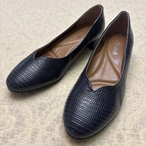 NWOB J.Renee Women's Lizard Embossed Bambalina Round-Toe Slip-On Pumps SZ 9M - Picture 1 of 17