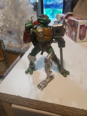 老式 2005 年机器人猎人拉斐尔忍者神龟可动人偶 — 第 1/4 张图片