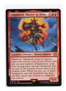 Gilgamesh, Master-at-Arms R 0139 Regular Final Fantasy MTG Card NM - Picture 1 of 2