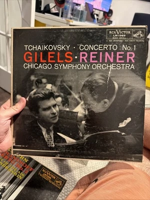 TCHAIKOVSKY: Concerto No.1-GILES & REINER (CSO)-RCA VICTOR #LM-1969 Red Seal - Image 1 of 4