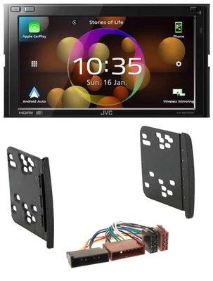 JVC DAB MP3 2DIN Bluetooth USB Autoradio für Ford Cougar Fiesta Focus Galaxy Mon - Bild 1 von 4