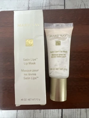 Vintage Mary Kay Satin Lips Lip Mask 2351 NEW IN BOX .45oz Discontinued NOS - Image 1 of 4