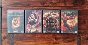 THE HUNGER GAMES 4 Films Collection 4 DVD's - Jennifer Lawrence DVD - Picture 1 of 14