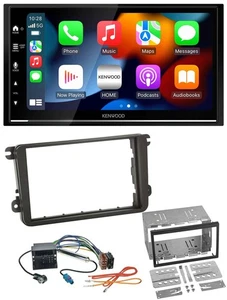 Kenwood DAB USB Bluetooth 2DIN MP3 Autoradio für VW Caddy Golf 5 6 Jetta ab 2003 - Bild 1 von 10