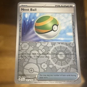 Nest Ball 181/198 - Reverse Holo Pokemon Card - Picture 1 of 2