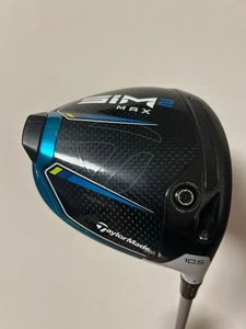 Cabezal de controlador TaylorMade SIM2 MAX 10,5° fibra de carbono solo palo de golf - Imagen 1 de 8