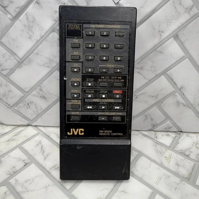 JVC RM-SR250 Remote Control Clean Tested & Works SEE VIDEO - Image 1 of 4