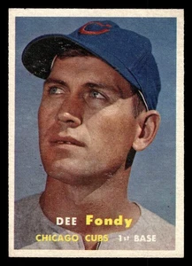 1957 Topps - Dee Fondy #42 NM - Picture 1 of 2