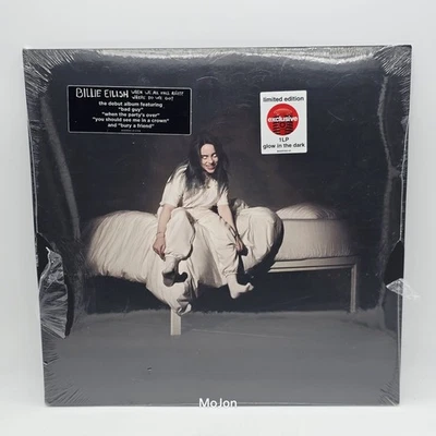 Billie Eilish When We Fall Asleep Where do We Go Glow in the Dark Vinyl sealed - Image 1 of 4