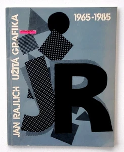 Rare Czech Jan Rajlich Book Postwar Czech Graphic Art Poster Art - Bild 1 von 9
