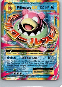 2016 Pokemon Slowbro EX 26/108 XY: Evolutions -Ultra Rare Pokemon Card - Picture 1 of 2