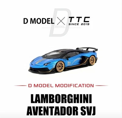 MINI GT D MODEL x TTC LAMBORGHINI AVENTADOR SVJ 99 PIEZAS. 1/64 Foto 1 de 4