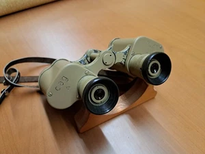 Binocolo Tedesco WWII 6x30 CAG dunkelgelb binoculars fernglas jumelles - Foto 1 di 7