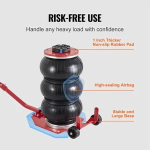 Essential Flexible Stable High-Performance 3-Ton Heavy-Duty Alloy Steel Air Jack - Picture 1 of 8