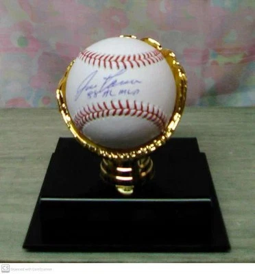 JOSE CANSECO SIGNED MLB BASEBALL OAKLAND A'S 1988 MVP 40/40 - Image 1 of 2