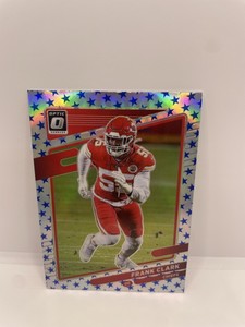 2021 Donruss Optic One Hundred Stars Frank Clark #36 KANSAS CITY CHIEFS
