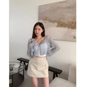 Trendywhere Back Banding Flarted Mini Skirt Free (XS-M) - Picture 1 of 2