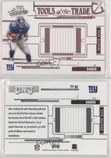 2005 Playoff Absolute Memorabilia Tools of the Trade Red /250 Tiki Barber #TT-91