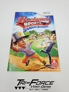 Backyard Sports Sandlot Sluggers Nintendo Wii Booklet / Manual Only ! - Bild 1 von 1