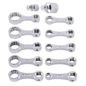Juego de adaptadores de par de 12 puntos 5/16" 3/8" 7/16" 1/2" 9/16" 5/8" 11/16" 3/4" 13/16" - Imagen 1 de 8