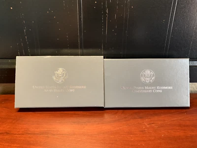 Mount Rushmore Commemorative Silver Dollar US Coin - Image 1 of 4