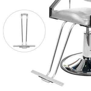 Verstellbare silberne Salonstuhl Fußstütze für hydraulischen Friseurstuhl Styling Shop - Bild 1 von 21