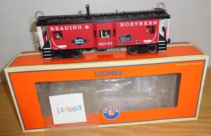 LIONEL 2426830 READING & NORTHERN BAY WINDOW CABOOSE #92845 O SCALE GAUGE TRAIN - Picture 1 of 7