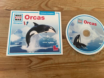 CD VA Was ist Was : Orcas - Exklusiv Ausgabe - (38 min/ab 6 J.) TESSLOFF VLG cb - Bild 1 von 3
