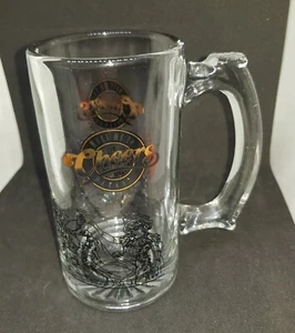 A Cheers Meet Me In Detroit 1997 Glass Beer Stein Approximately 5.5" In Height - Picture 1 of 24