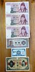 Korea 6 Banknotes