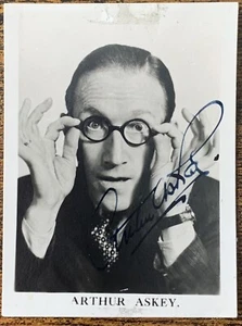 Arthur Askey CBE Signed Photo British Comedian and Actor with COA - Picture 1 of 3