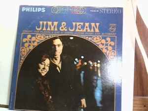 JIM & DEAN SELBSTBETITELTES ALBUM ON PHILIPS 600-182 JIM GLOVER OF SUNDOWNERS SELTENE LP - Bild 1 von 7