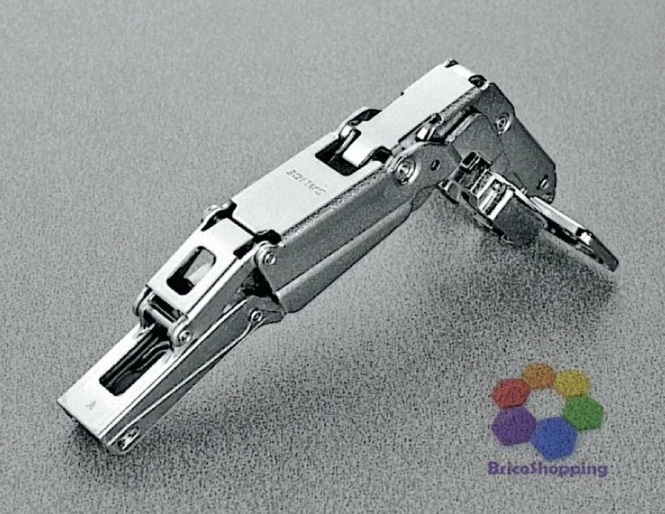 SALICE SCHARNIER 180 ° 165 ° FÜR MÖBELTÜREN KÜCHENBESCHLÄGE MIT FUSS copy-11490 - Bild 1 von 1