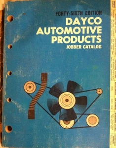 FIX IT!!!!! -- Dayco Automotive Products -- jobber catalog +++ 1968++ - Picture 1 of 3