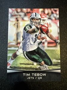 Tim Tebow 2012 Bowman Image Variation impresión corta TT-SP Gators Jets Broncos - Imagen 1 de 2