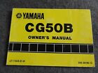 1990 1991 Yamaha CG50 Owners Manual CG 50  B