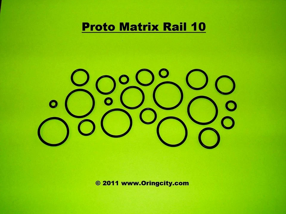 Kit de reconstrucción de junta tórica PROTO MATRIX RAIL 10 - PMR 2010 + 3 juntas tóricas de tanque "GRATIS" Foto 1 de 1