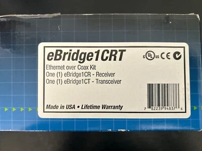 Brand new Altronix eBridge1CRT Ethernet over Coax Kit - Image 1 of 2