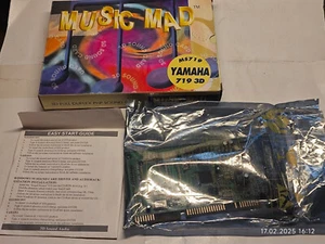 16-Bit ISA Soundkarte Yamaha 3D MS719 YMF719E-S OPL3 für Retro 386 486 Stück *NEU* - Bild 1 von 9